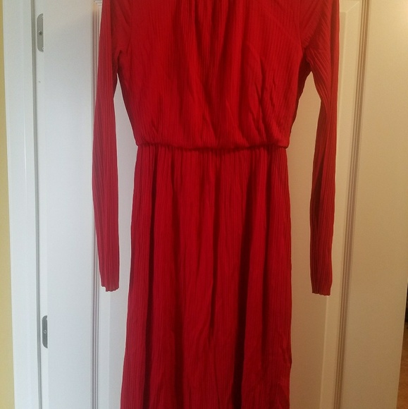 max mara red dress